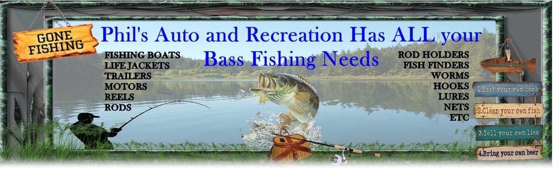 Bass Shop, Phil's Auto & Recreation